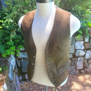 Womens Suede XS Gap Vest